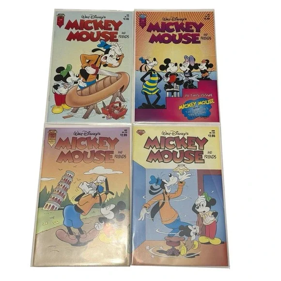 Vintage Walt Disney Mickey Mouse & Friends Comic Lot 20 Gemstone Gladstone NM - Picture 5 of 8